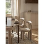 Beige Upholstered Chair (Calan)