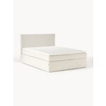 Light beige Continental bed (Eliza) 180x200