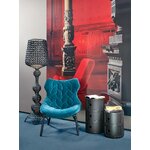 Musta lattiavalaisin Kabuki (Kartell)