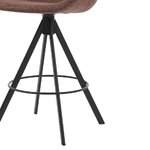 Burgundy Bar Stool with Maliga