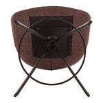 Burgundy Bar Stool with Maliga