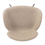Light gray bar stool with Maliga