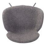 Dark gray bar stool with Maliga