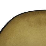 Dzeltens samta ēdamistabas krēsls Maya