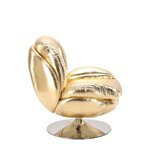 Kuldne pöörlev tugitool (memento shiny)