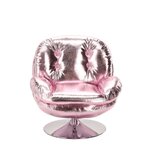 Roosa pöörlev tugitool (memento shiny)