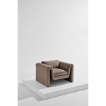 Gray-beige armchair (mika)