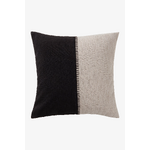 Juodai baltas dekoratyvinis pagalvės užvalkalas (milo) 50x50