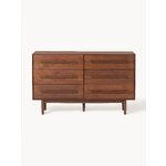Brown Solid Wood Chest of Drawers (Paul)