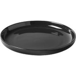 Dark gray breakfast plates Nessa 4 pcs (WW) Ø 19