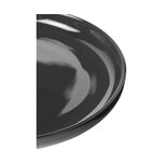 Dark gray breakfast plates Nessa 4 pcs (WW) Ø 19
