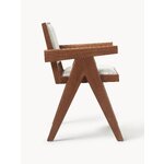 Brown Solid Wood Armchair (Sissi)