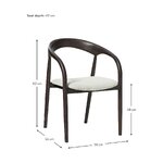 Pruun Täispuit Tool (Camille)