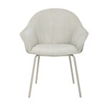 Light gray dining chair Noma