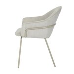 Light gray dining chair Noma