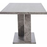 Gray dining table (160x90)