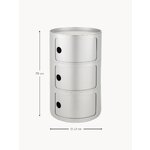 Прикроватная тумба Silver Design Componibili (Kartell)