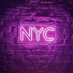 Pink led lighting nyc (candyshock)