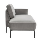 Grey Velvet Sofa (Fluente)