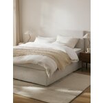 Light beige Continental bed (Eliza) 180x200