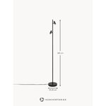 Black LED Floor Lamp Omari (Nordlux)