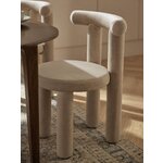 Beige Upholstered Chair (Calan)