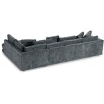 Grey Large Corner Sofa (Tribeca)