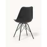Black leather chair (actona)