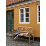 Solid wood garden bench rosenborg (cinas)