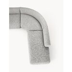 Grey Modular Corner Sofa (Sofia)