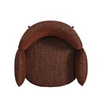 Burgundy Swivel Dining Chair Osiris
