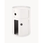 White Design Nightstand Componibili (Kartell)
