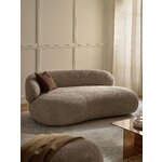 Beige design-sohva (alba)