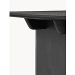 Black Solid Wood Dining Table (Kora) 260x100