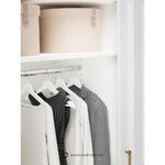 Valge Modulaarne Riidekapp (Charlotte)