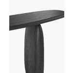 Black Solid Wood Console Table (Pamuk)