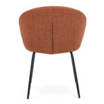 Caramel-colored Pemba dining chair (Pro Living)