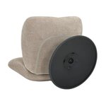 Light Swivel Armchair Petal