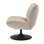 Light Swivel Armchair Petal