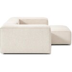 White Modular Corner Sofa (Lennon)
