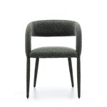 Žalia „Boucle“ valgomojo kėdė „Ponte“