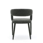 Žalia „Boucle“ valgomojo kėdė „Ponte“