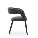 Žalia „Boucle“ valgomojo kėdė „Ponte“