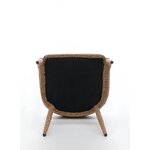 Karamelės spalvos „Boucle“ valgomojo kėdė „Ponte“