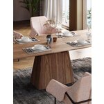 Pruun Pikendatav Söögilaud Benvenuto (Kare Design)200-250x110