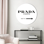 Настенная картина круглая prada (malerifabrikken) ø40