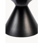 Black round coffee table floss (zuiver) intact
