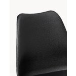 Black leather chair (actona)