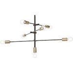 Black and Gold Pendant Lamp (Visby)