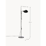 Black Floor Lamp Funiculí (Marset)